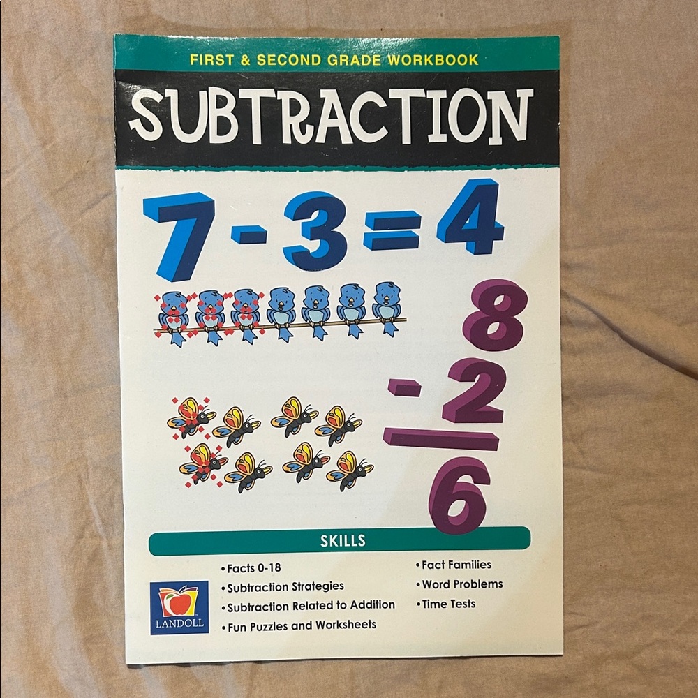 Common Core Subtraction Workbook